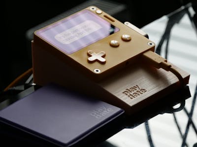 3D Printable Unofficial Dock for Playdate Console