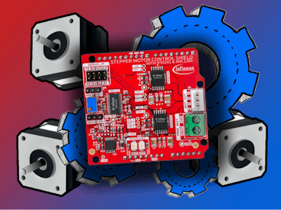 Controlling a stepper motor with your XMC