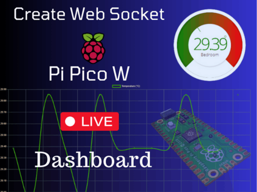 How to Build Web Socket on Raspberry Pi Pico W and Make Live