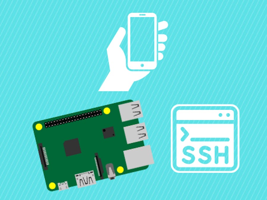 SSH Raspberry Pi via Cell Phone