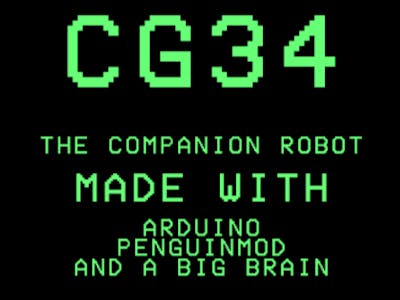 CG34 - The Companion Bot