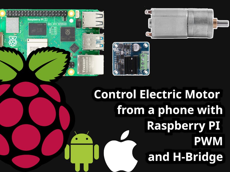 Raspberry Pi, Pulse Width Modulation (PWM) and H-Bridge