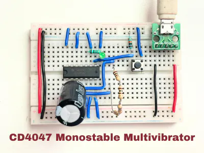 Delay Timer using CD4047 - Hackster.io