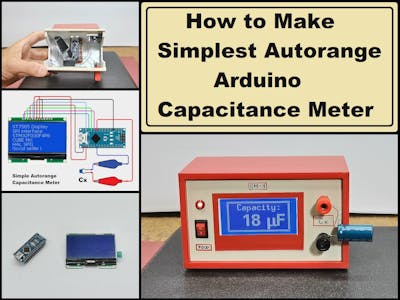 How to make simplest possible autorange Capacitance meter