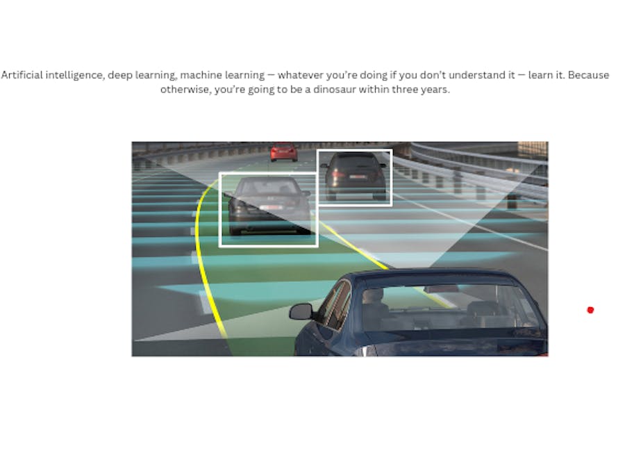 Human detector light is detected by car head light