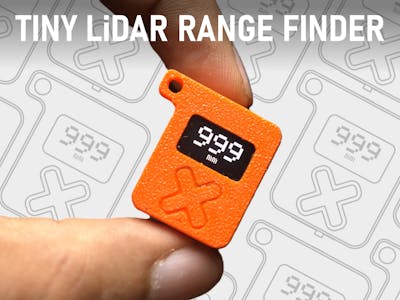 Ultra Compact LiDAR Distance Meter/Range Finder