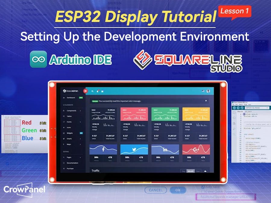 Setting Up the Development Environment with ESP32 Display