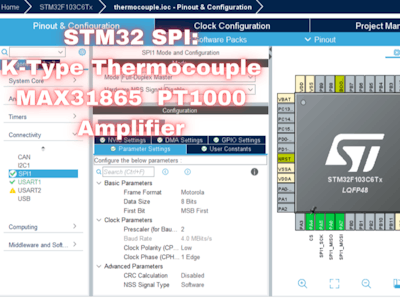 STM32 & MAX31865: SPI Temperature Sensing