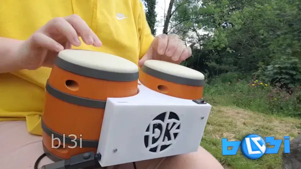 Hozkinz Takes the Nintendo DK Bongo Controller for a Walk — Turning It ...