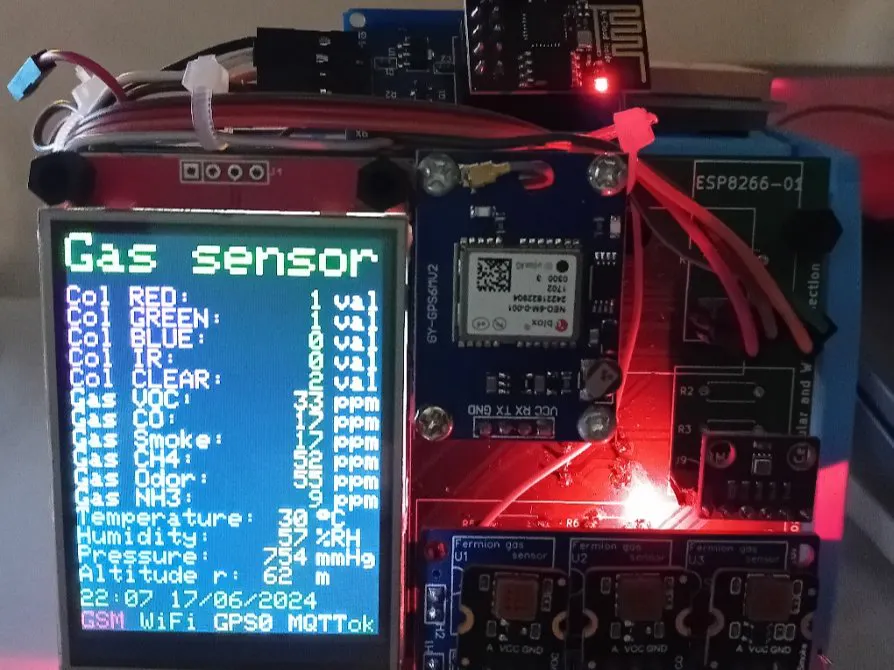 Portable gas analyzer - enhanced - Hackster.io