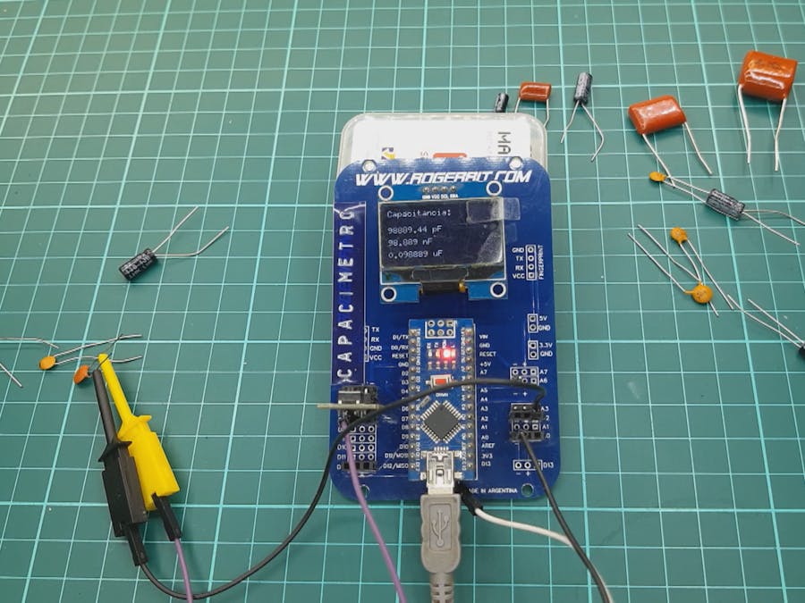 Capacimeter with Arduino