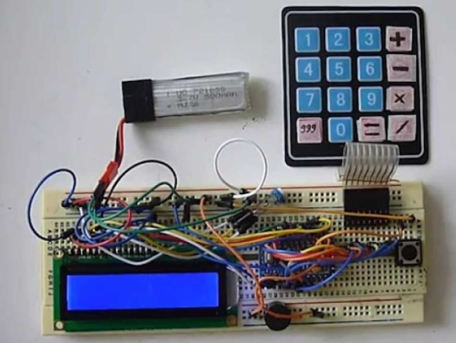 Arduino Based Calculator Using Keyboard and LCD