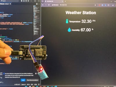 ESP8266 Based Temperature Monitoring B24