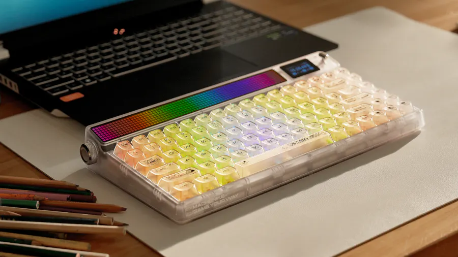 Machenike's KT84 Keyboard Packs a Low-Res 