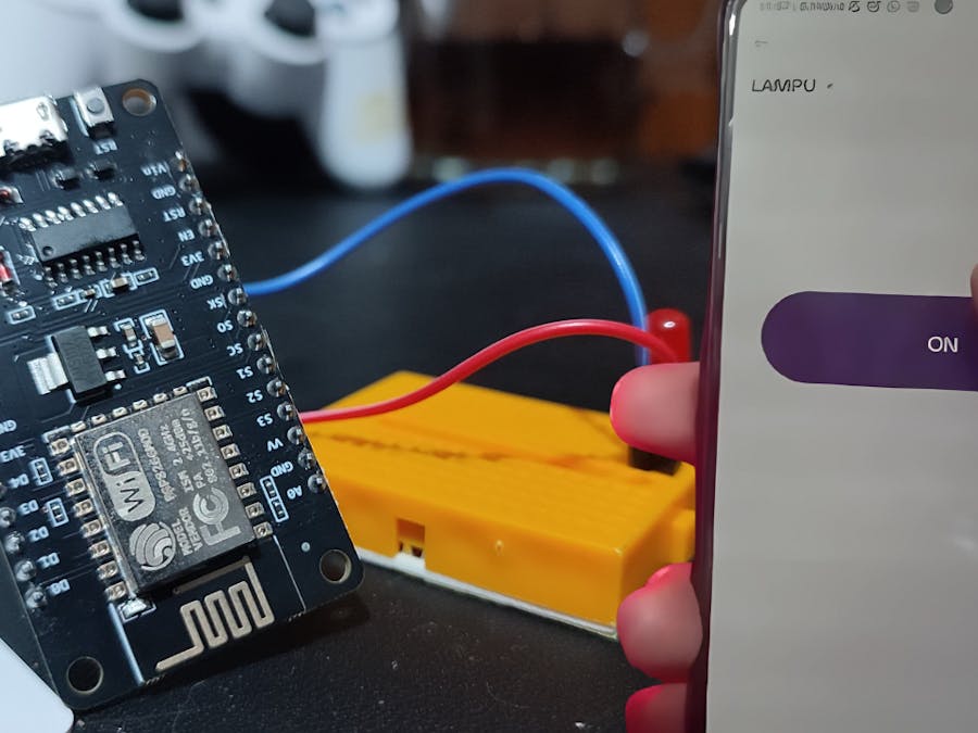 LED Light Control Using Blynk -B24