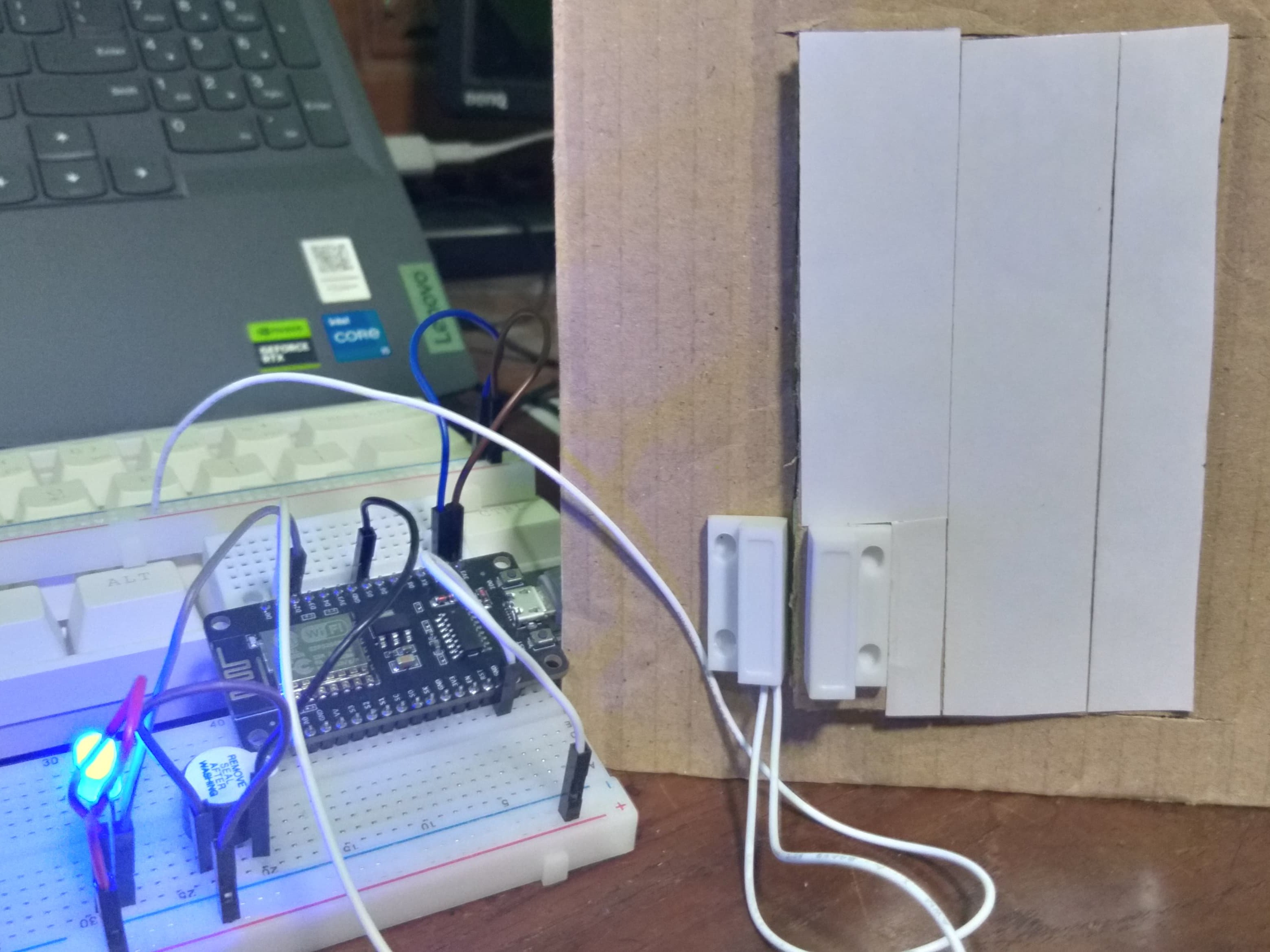 ESP 8266 Security Door With Telegram - B24 - Hackster.io