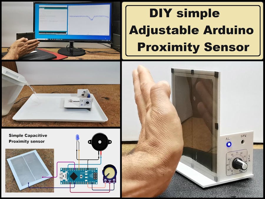 DIY simple Capacitive Proximity sensor