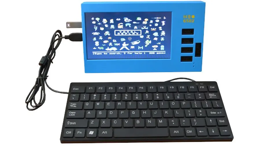 自作PC　Celeron2.4GHz／512MB／40GB／Win98&2000 Olimex's Neo6502 Goes Portable as the Neo6502PC, a Compact Open