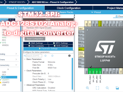 STM32 SPI Integration with ADC128S102: Seamless Communicatio