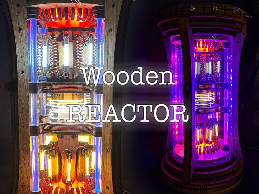 DIY Reactor Simulator from Wood, Sound and Light, Charger