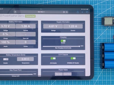 ESP32-S3 PowerFeather Power Management & Monitoring