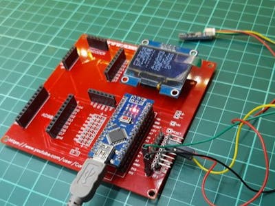 5 in 1 sensor: temperature, humidity, pressure, altitude and