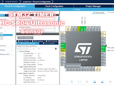 HC-SR04 Ultrasonic Sensor: Integrating with STM32