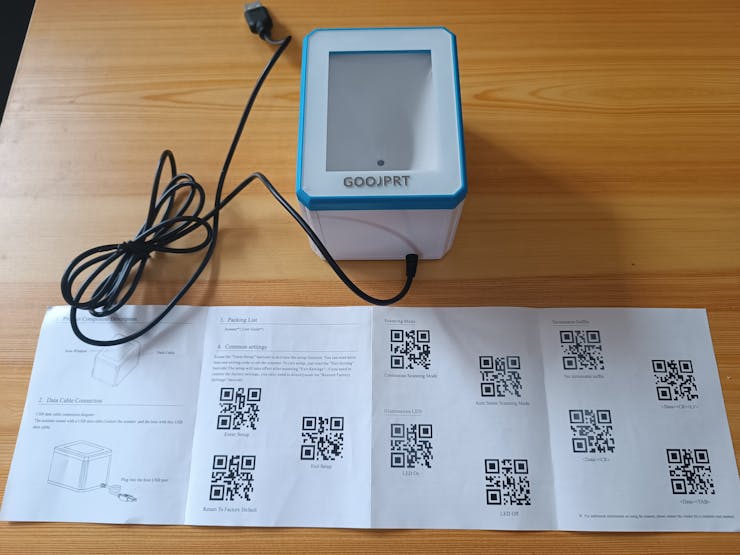 GOOJPRT Barcode Reader