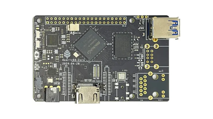 PINE64 Launches the Quartz64 Zero, a Cut-Down Single-Board