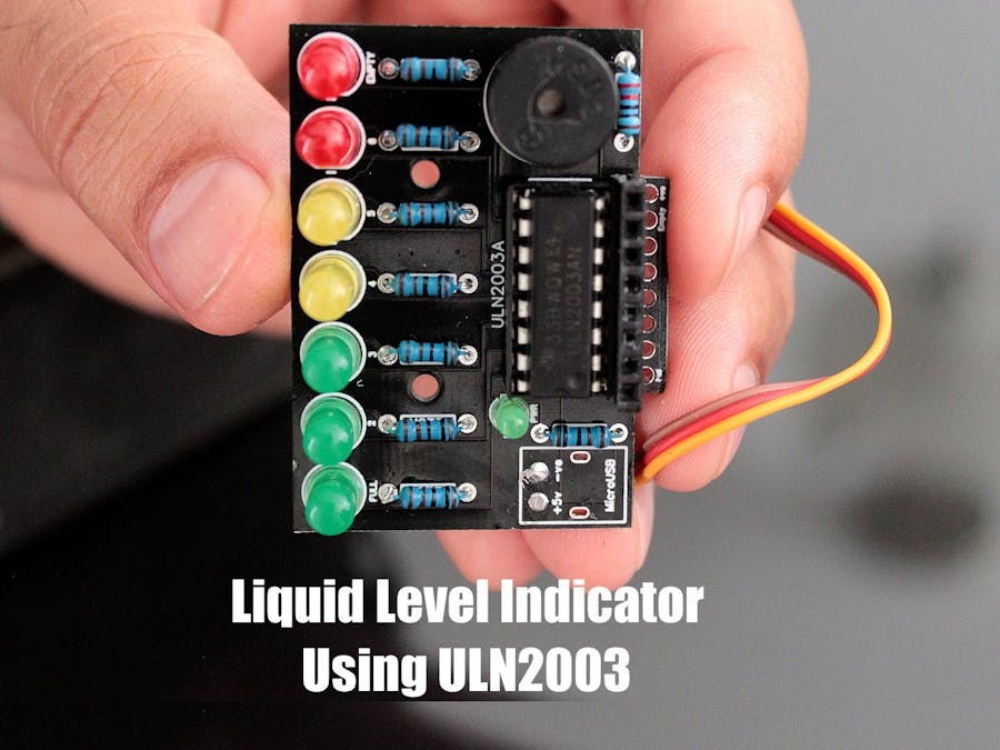 Liquid Level Indicator Using ULN2003