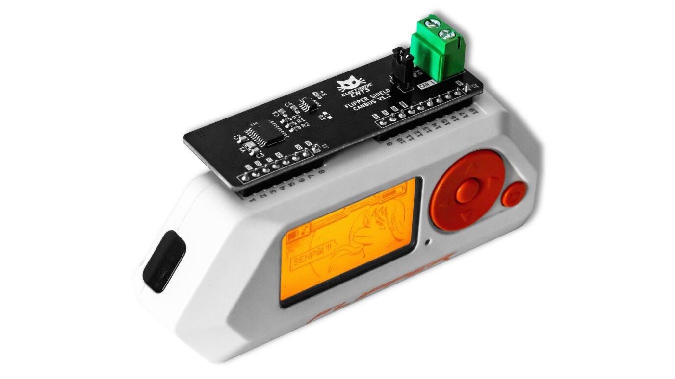 Electronic Cats' Flipper Add-On Sniffs, Sends, and Logs CAN