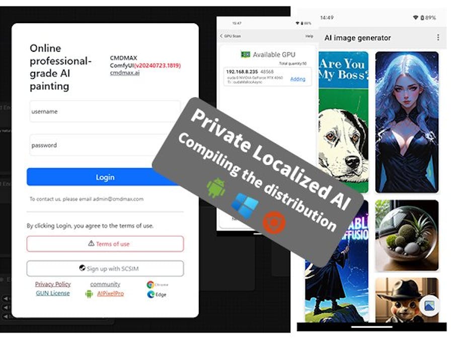 Create professional-grade AI online paintings using ROCm