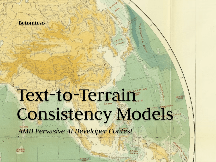 Generating Terrains Efficiently with Consistency Models