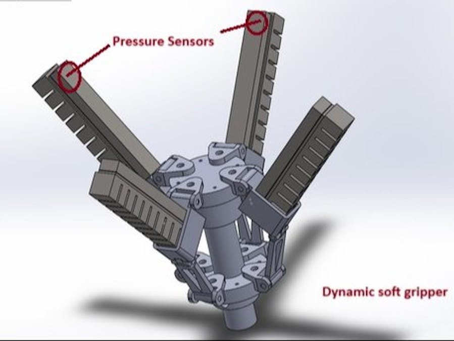 AI-Driven Dynamic Soft Gripper