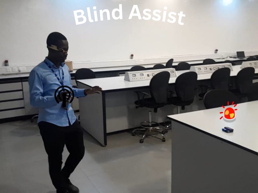 Blind Assist: An ESP32 based BLE proximity detection device