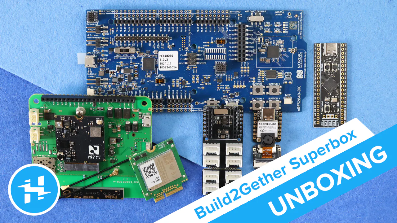 🔎 Hackster's Build2Gether Challenge Superbox // Unboxing