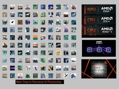 AI Object Detection & Image Classification on AMD Ryzen NPU