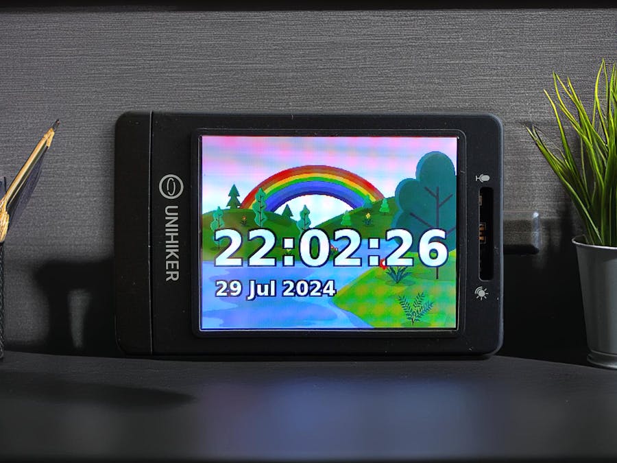 EcoSpectrum Timepiece : a Desk Clock