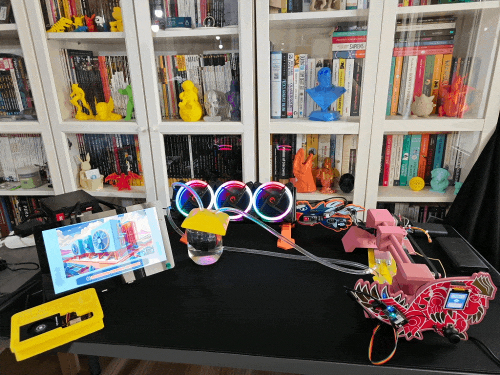 ESP32 AI-driven Sound & Thermal Image-based HVAC Fault Diagnosis