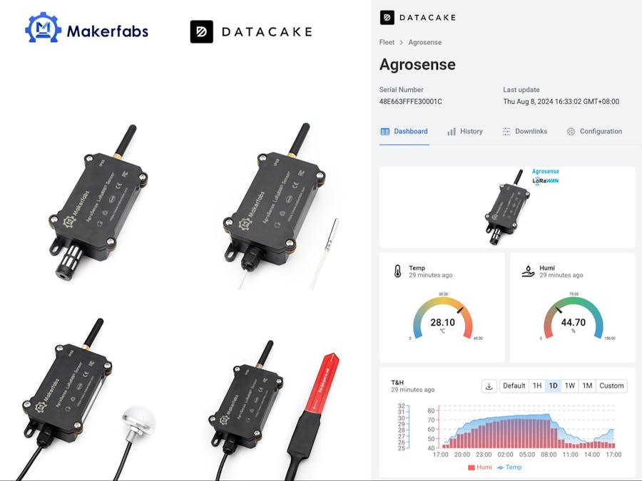 AgroSense * Datacake Data Visualisation Tutorial