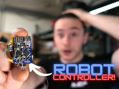 A super small Robot Controller, the Floppy Ant Controller