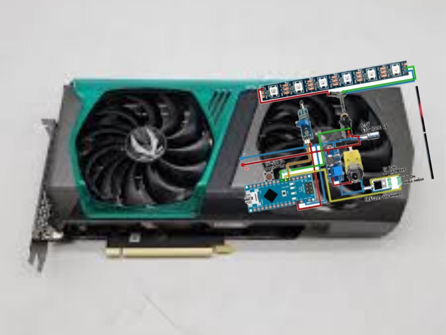 Video card with hologram function