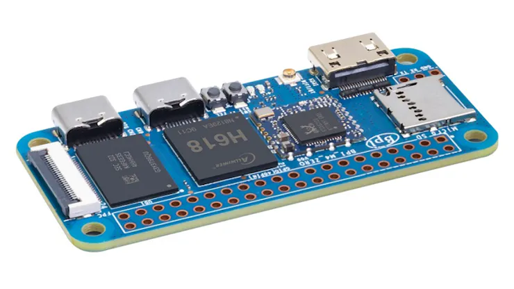 Carte De Développement Banana Pi M4 Zero - Processeur Quanzhi H618 - WiFi Bluetooth Intégré - Neuf