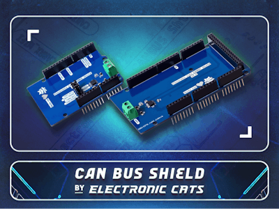 CAN Bus Shield for Arduino UNO R4 and Giga R1 boards