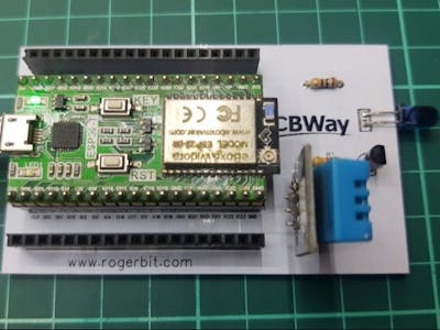 Air conditioning on/off control via telegram and esp32