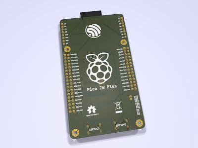 Raspberry Pi Pico 2W Plus (Unoffical)