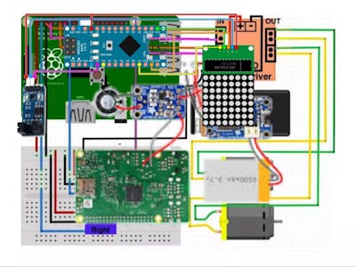 Robot notebook with hologram function