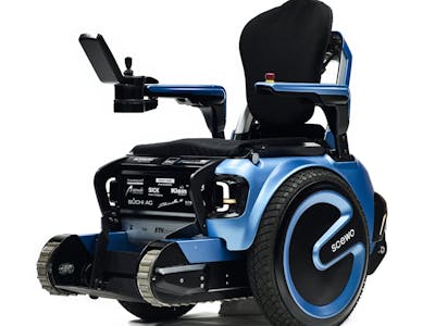 Dual Control wheelchair