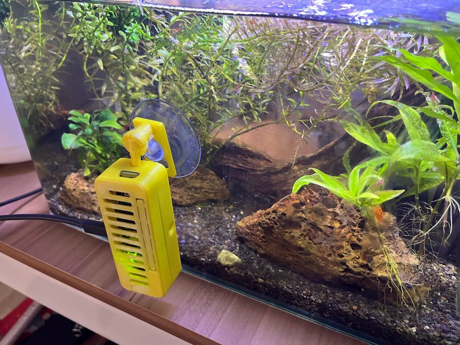 DIY Remote-Controlled Fish Feeder with Camera