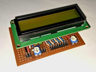 Simplified LCD Breakout Board for Arduino